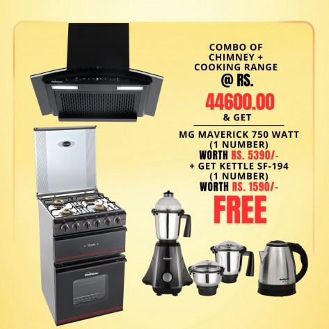 CH GENIAL 60 AC GC + COOKING RANGE REGALIA BK AI